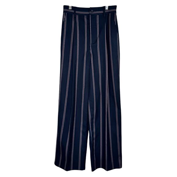 Urban Outfitters Straight High Rise Striped Pants Small - Picture 1 of 11